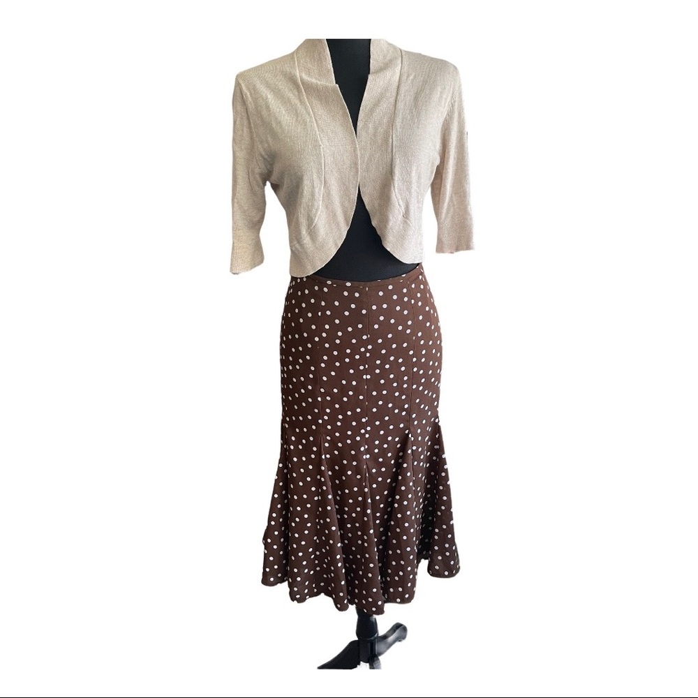 Vintage Y2K Polka-dot skirt